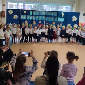 Pasowanie na Przedszkolaka w ,, Stokrotkach".