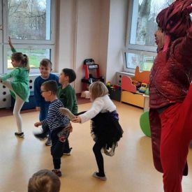 Występ tancerzy z Kieleckiego Teatru Tańca