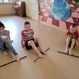Zajęcia sportowe w gr. Różyczki