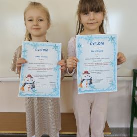 Zdrowo, bezpiecznie, zimowo - konkurs plastyczny