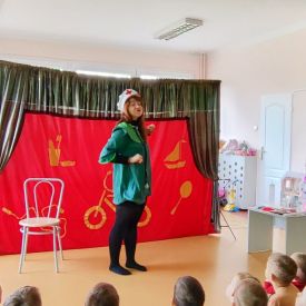 Przedstawienie teatralne „Dokąd poszło zdrowie?”