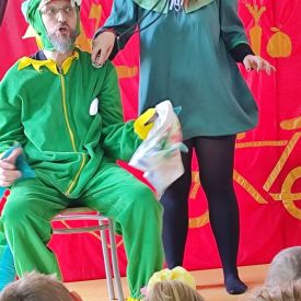 Przedstawienie teatralne „Dokąd poszło zdrowie?”