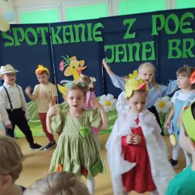 Wewnątrzprzedszkolny konkurs recytatorski ,,Spotkanie z poezją Jana Brzechwy''