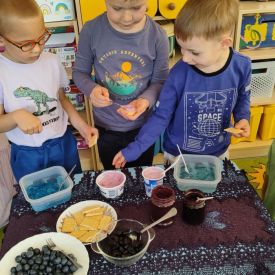 🍇Dzień Fioletowy w grupie Niezapominajek
