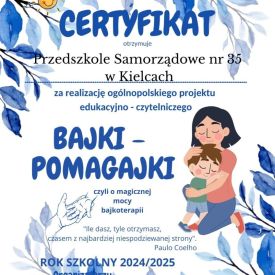 BAJKI POMAGAJKI ZAKOŃCZENIE PROJEKTU