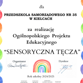 Projekt Sensoryczna Tęcza