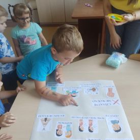 Zajęcia o złości i agresji w grupie „Fiołki” 