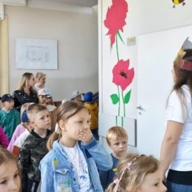 Wizyta grupy "Bratki" w Szkole Podstawowej nr 27
