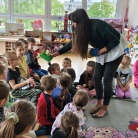 Cykl zajęć InterAct w grupie "Bratki"