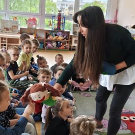 Cykl zajęć InterAct w grupie "Bratki"
