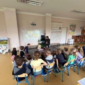 Cykl zajęć InterAct w grupie "Bratki"