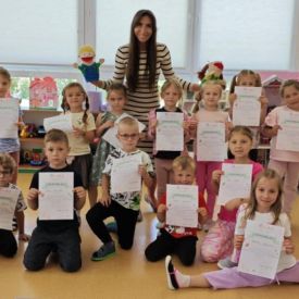 Cykl zajęć InterAct w grupie "Bratki"