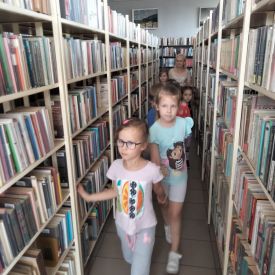 WIZYTA W BIBLIOTECE- TULIPANY