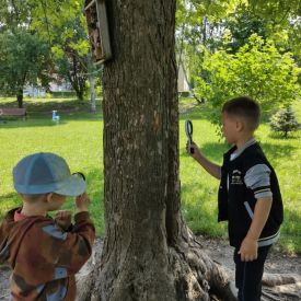 Dzień Pustej Klasy  nauka na świeżym powietrzu.