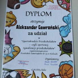 Spartakiada Przedszkolna 