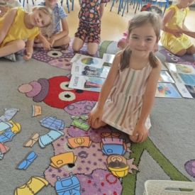Zajęcia z języka angielskiego w grupie Bratki