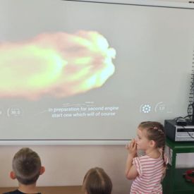 Start rakiety kosmicznej