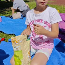Tańce lody i piknik na zakończenie przedszkola w grupe Bratki