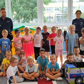  ​Bezpieczna droga do przedszkola z Policją!