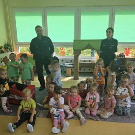  ​Bezpieczna droga do przedszkola z Policją!