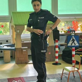  ​Bezpieczna droga do przedszkola z Policją!