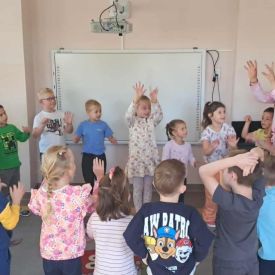 „Zaspana Pani Jesień” odwiedziła nasze przedszkole!