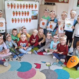 „Marchewka – zdrowe warzywo” – rozpoczęcie projektu edukacyjnego