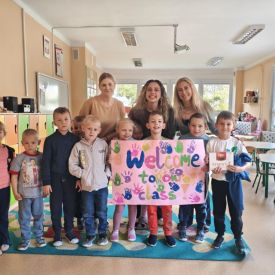 Powitanie nowej wolontariuszki anglojęzycznej