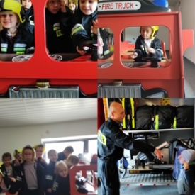 🚒 Wycieczka do Straży Pożarnej - Różyczki i Niezapominajki