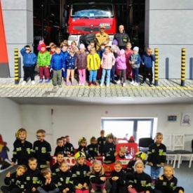 🚒 Wycieczka do Straży Pożarnej - Różyczki i Niezapominajki