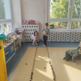 Zajęcia rozwijające kompetencje matematyczne oraz motorykę dużą i małą 