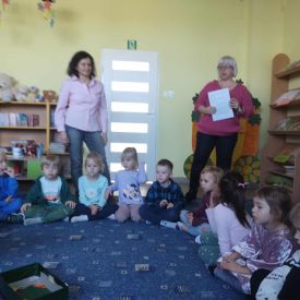 Wizyta Niezapominajek w Miejskiej Bibliotece