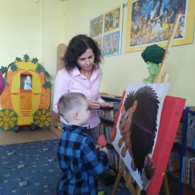 Wizyta Niezapominajek w Miejskiej Bibliotece
