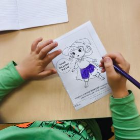 Pan Łał kolejna postać w Krainie Czuciaków zagościła u Niezapominajek i Tulipanów
