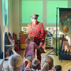 Przedstawienie teatralne- Poczta marzeń