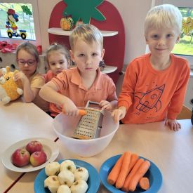 Zakończenie Projektu ,, Marchewka- zdrowe warzywo ".