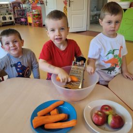 Zakończenie Projektu ,, Marchewka- zdrowe warzywo ".