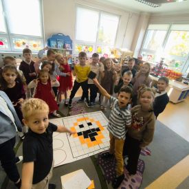 Halloweenowe zabawy w grupach Bratki i Tulipany 🎃