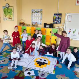 Halloweenowe zabawy w grupach Bratki i Tulipany 🎃