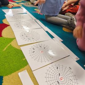 Halloweenowe zabawy w grupach Bratki i Tulipany 🎃