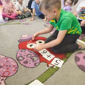 Halloweenowe zabawy w grupach Bratki i Tulipany 🎃