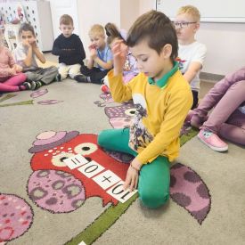 Halloweenowe zabawy w grupach Bratki i Tulipany 🎃