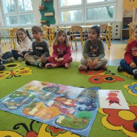 Projekt edukacyjny „Czuciaki w Krainie Emocji” – spotkanie z Gniewkiem 