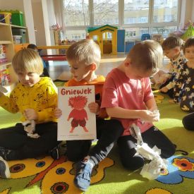 Projekt edukacyjny „Czuciaki w Krainie Emocji” – spotkanie z Gniewkiem 