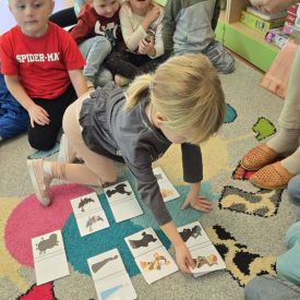 Poznajemy bajki po polsku i angielsku- Fiołki