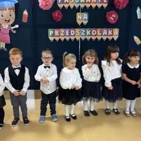 Pasowanie na Przedszkolaka grupa Stokrotki