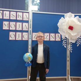 Udział Stasia J. w VIII Konkursie „Polska – Moja Ojczyzna”