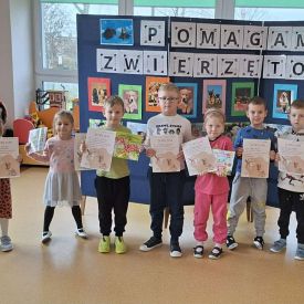 Zakończenie akcji charytatywnej na rzecz potrzebujących zwierząt ze schroniska