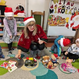 Elf Psotek odwiedza Fiołki