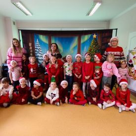 Wizyta Świętego  Mikołaja